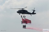 Turkish Black Hawk with Flags