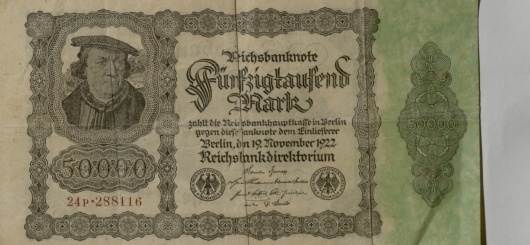 Reichsbanknote vom 19.November 1922, 50.000 RM