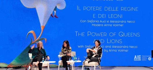 Incontro sul palco con Stefania Auci, Alessandra Necci e la moderatrice Anna Vollmer