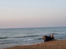 Nature. Caspian Sea, Baku, Azerbaijan